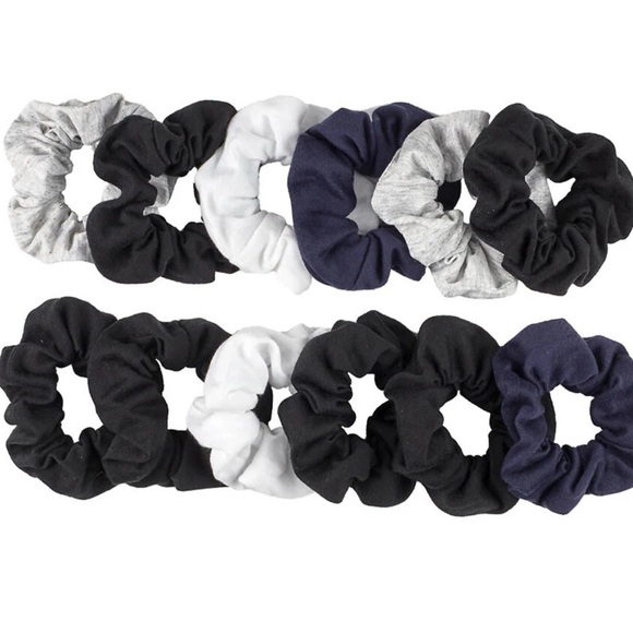 Scunci Elegant Black Hair Scrunchie Lot of 50 pcs MSRP $400for resellers $60 main image 2